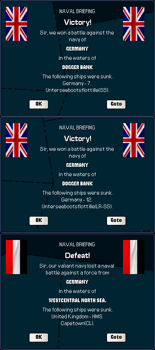 Naval engagements 25-01-40